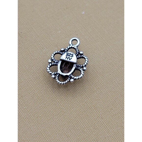 Vintage Small 925 NV Sterling silver Amethyst Pendant - Picture 7 of 7